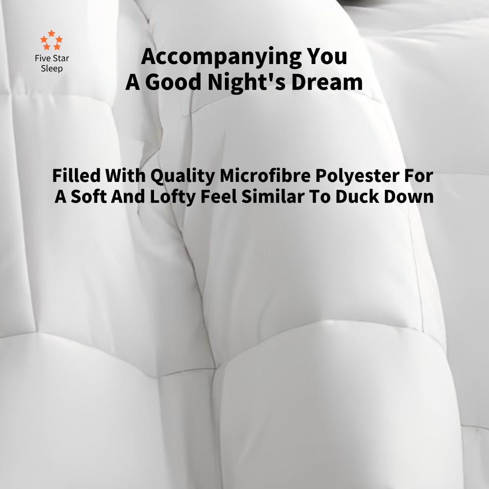 Ultra Warm Winter Weight Down Alternative Quilt Doona 800GSM