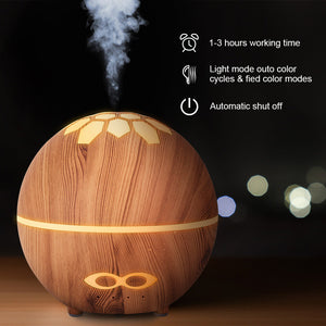 400ml Electrical Diffuser 7 Colour LED Changing B02874 Remote Control