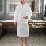 XLarge Size Egyptian Cotton Terry Toweling Bathrobe