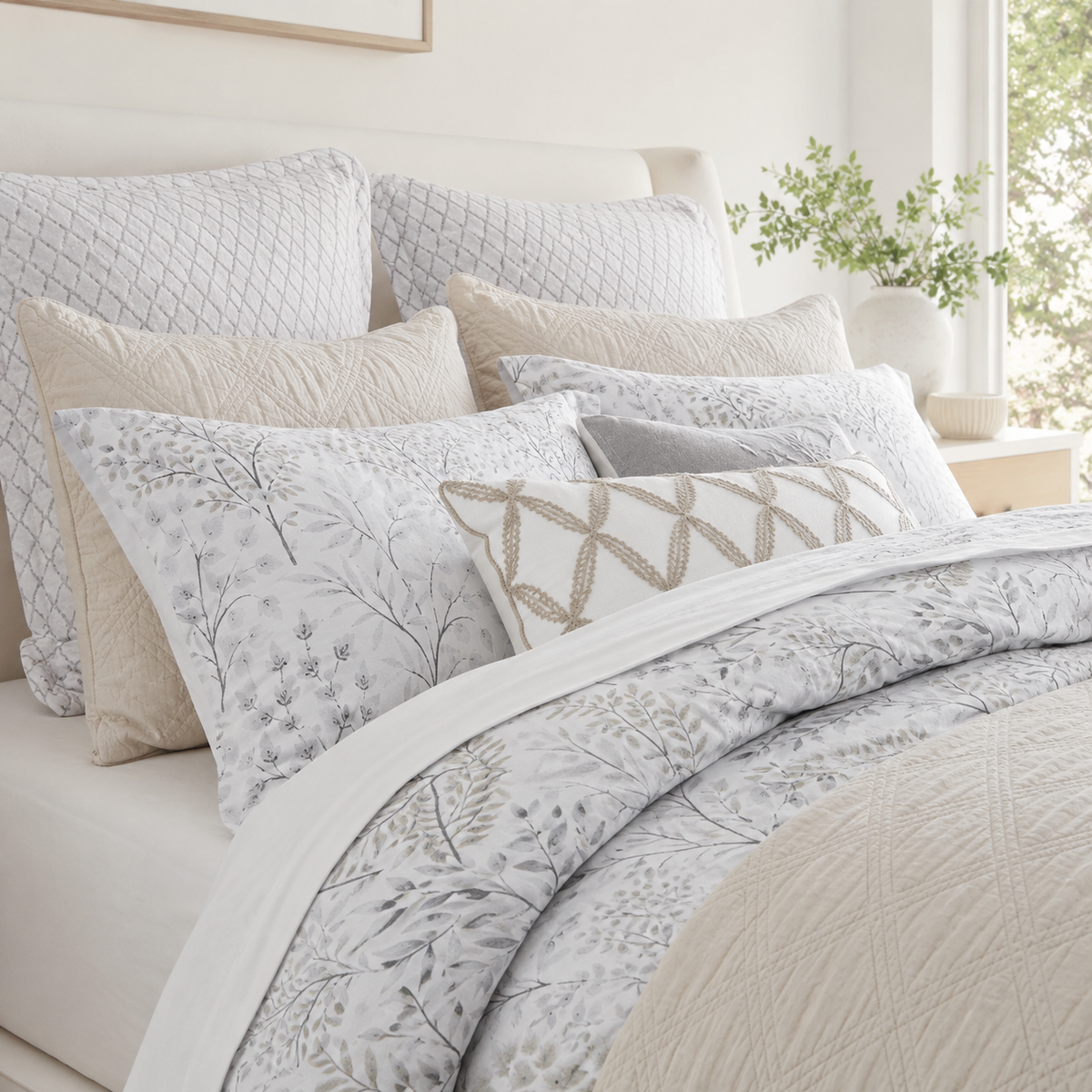 Cotton Queen King Size Quilt Bedding Set