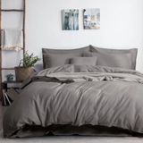 Luxurious Linen Cotton Quilt Cover Set Queen King