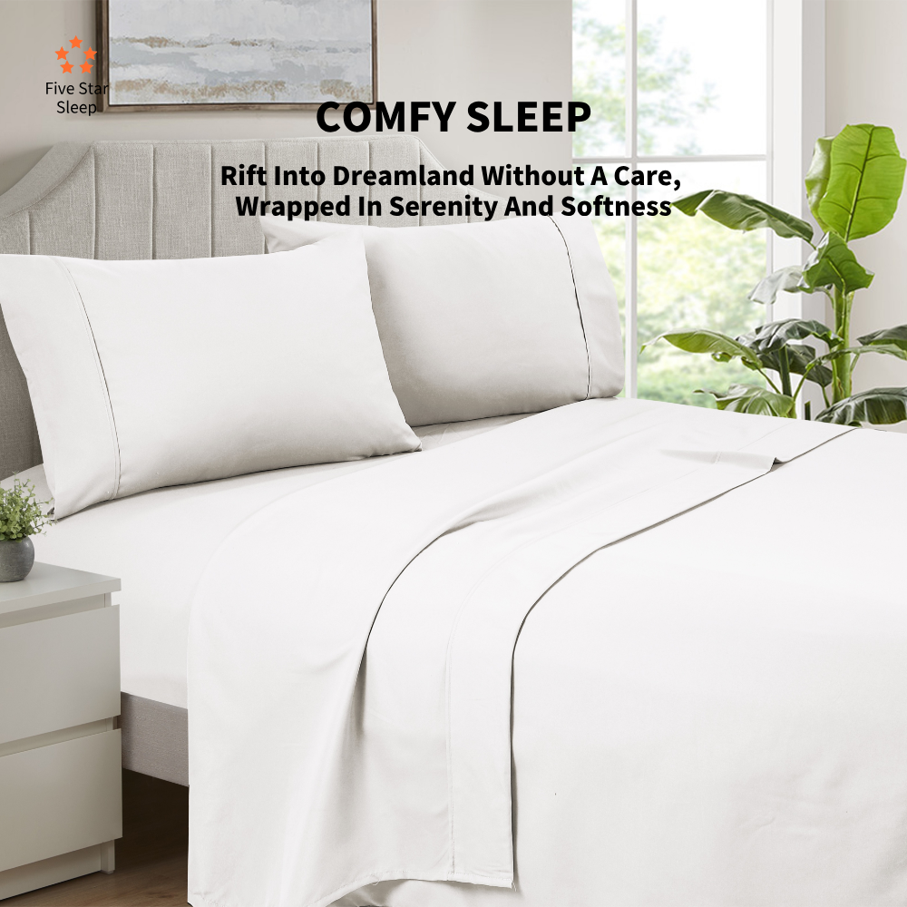 Opulence Ultra Soft Microfibre Sheet Sets Wrinkle Free All Size