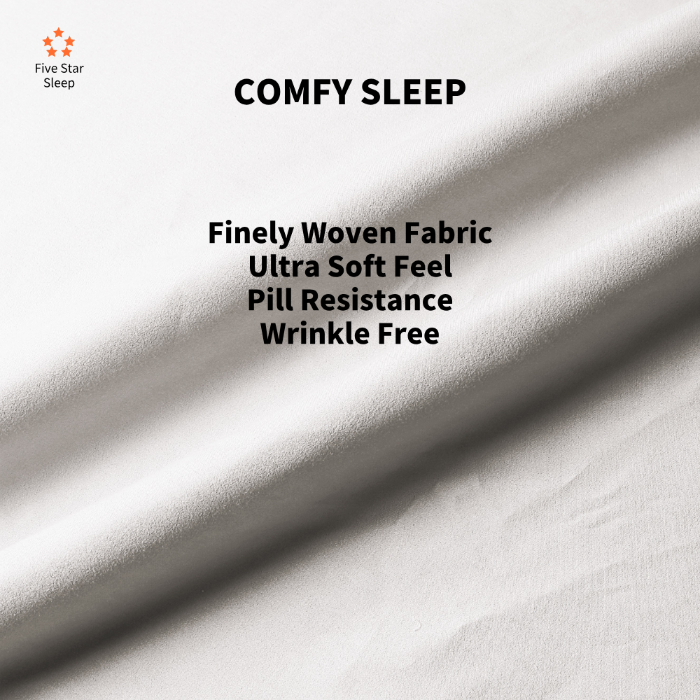 Opulence Ultra Soft Microfibre Sheet Sets Wrinkle Free All Size