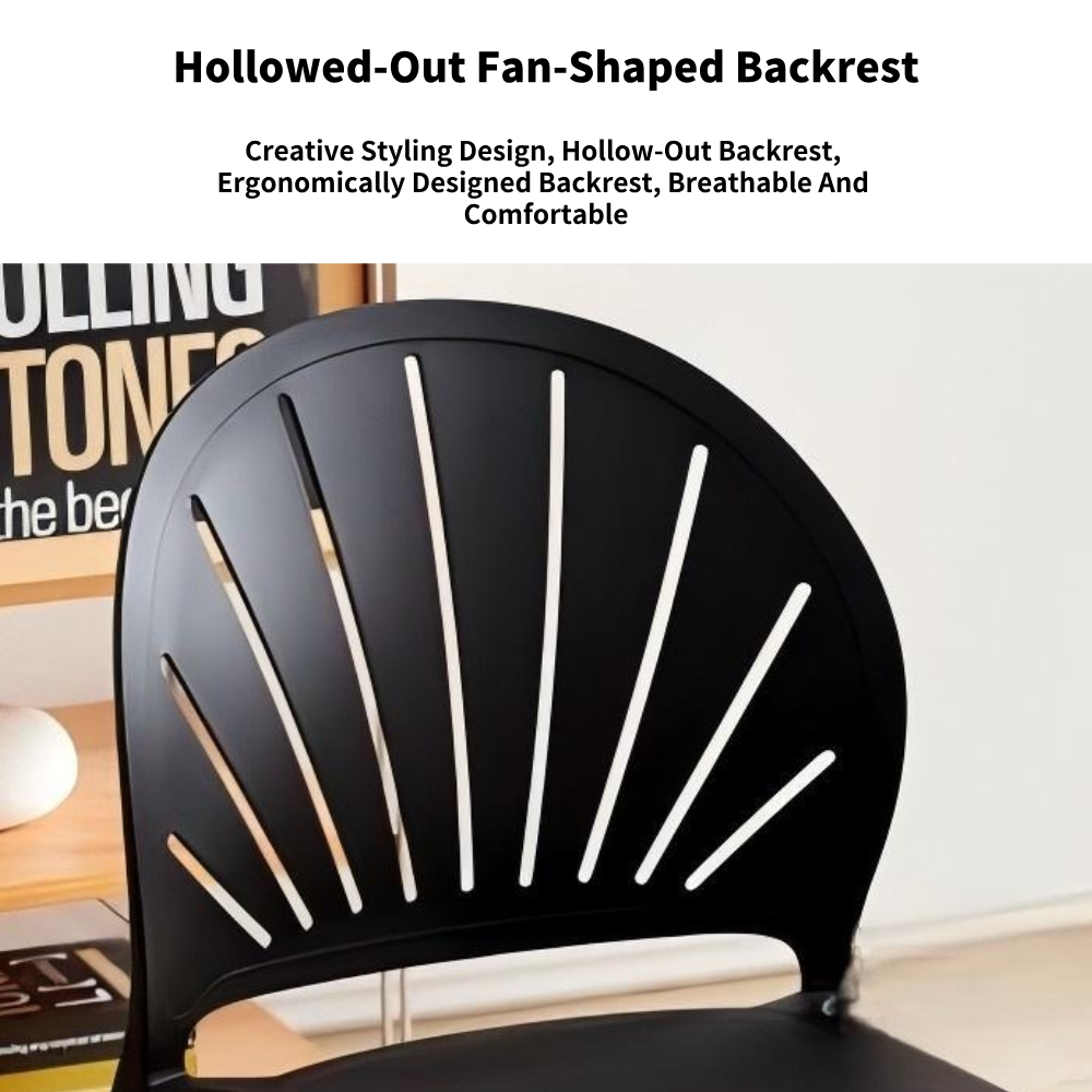 4 Piece Dining/Cafe  Chair in Black