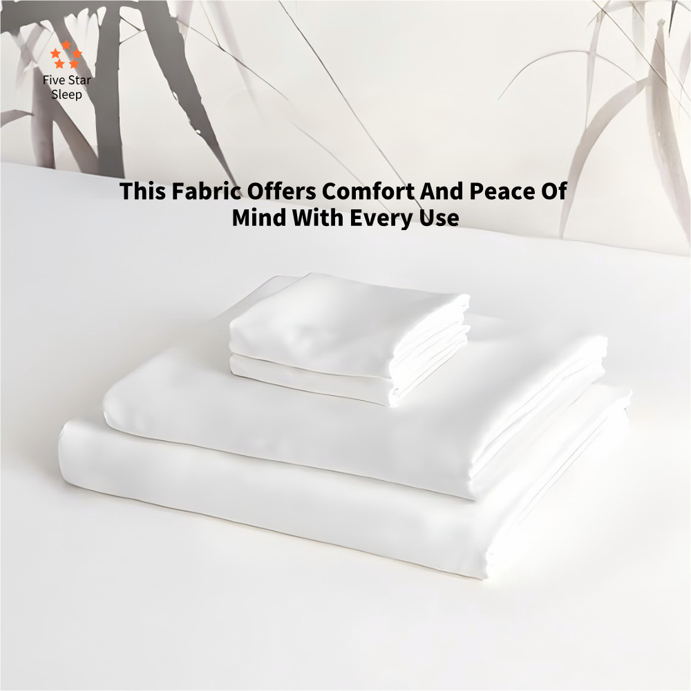 1000TC Luxurious Bamboo Cotton Sheet Sets Fitted Flat Sheet Pillowcases All Size