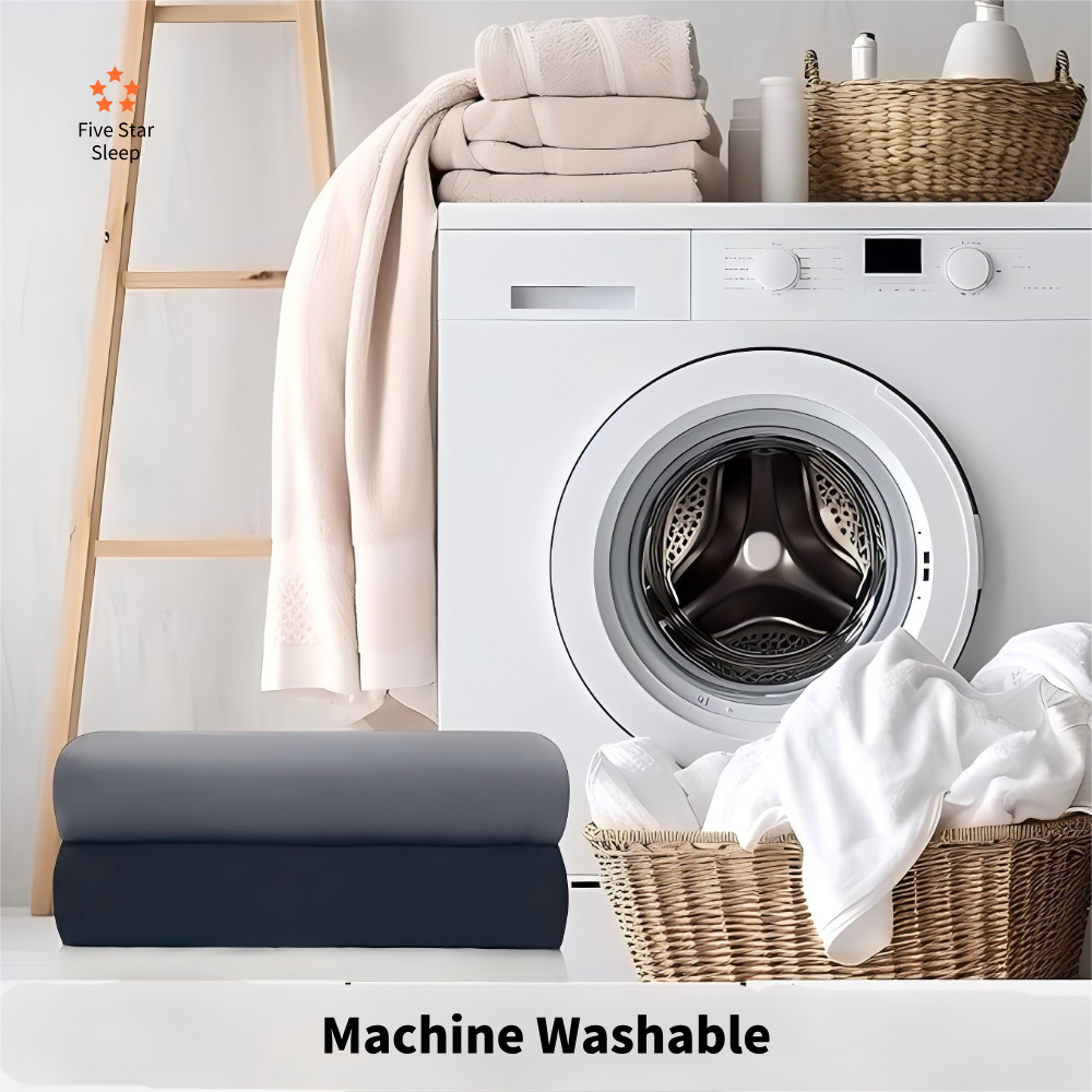 400 Thread Count Bamboo Cotton 1 Fitted Sheet with  Pillowcase(s)