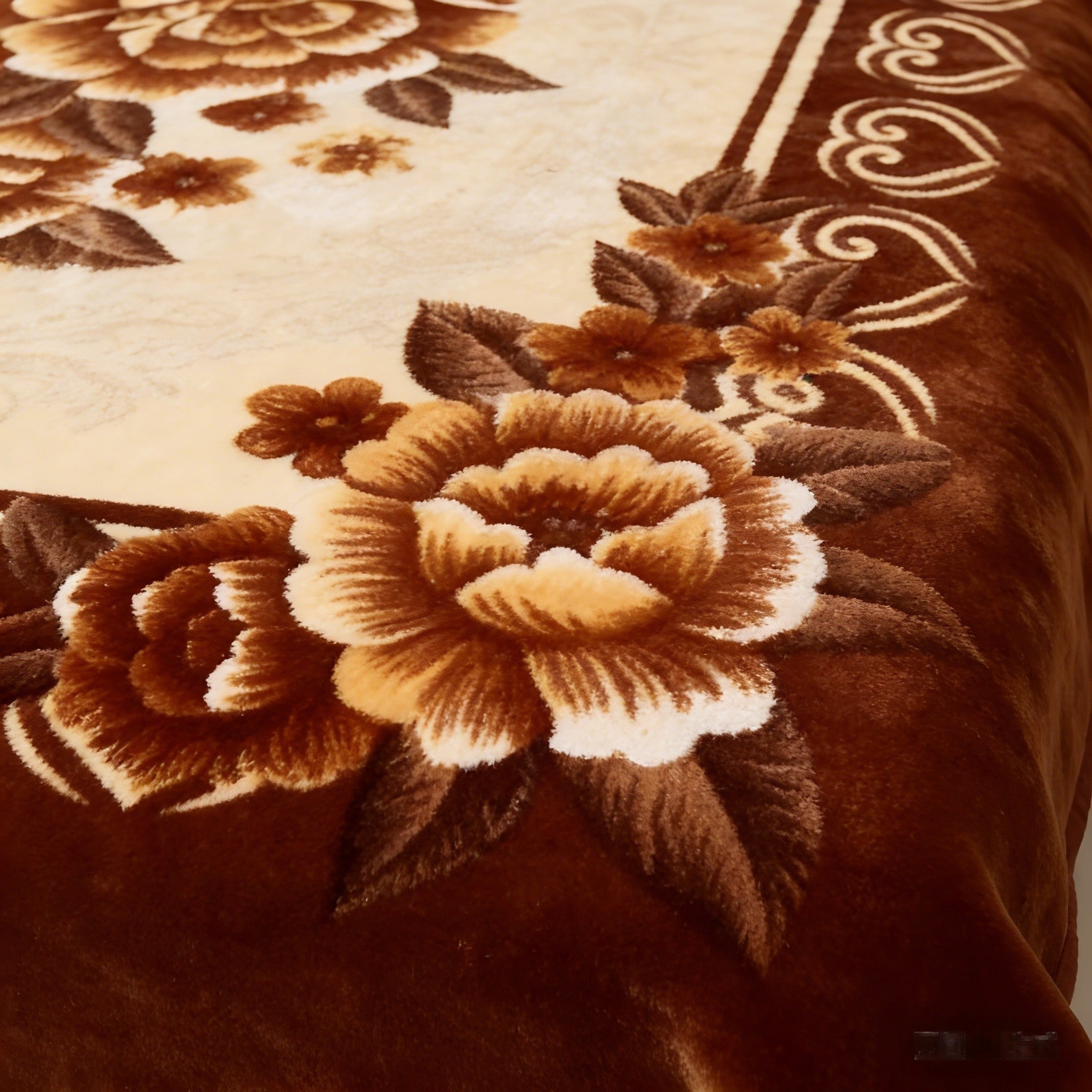 Two-Ply Soft Warm Plush Blanket 4KG Bed Extra Thick Warm