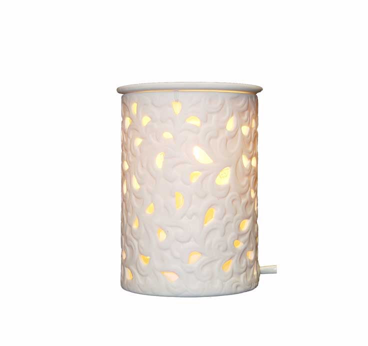 10x15cm Electric Ceramic Oil Burner-Flower