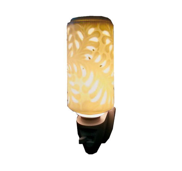 Elect Nightlight Oil Burner -Flower