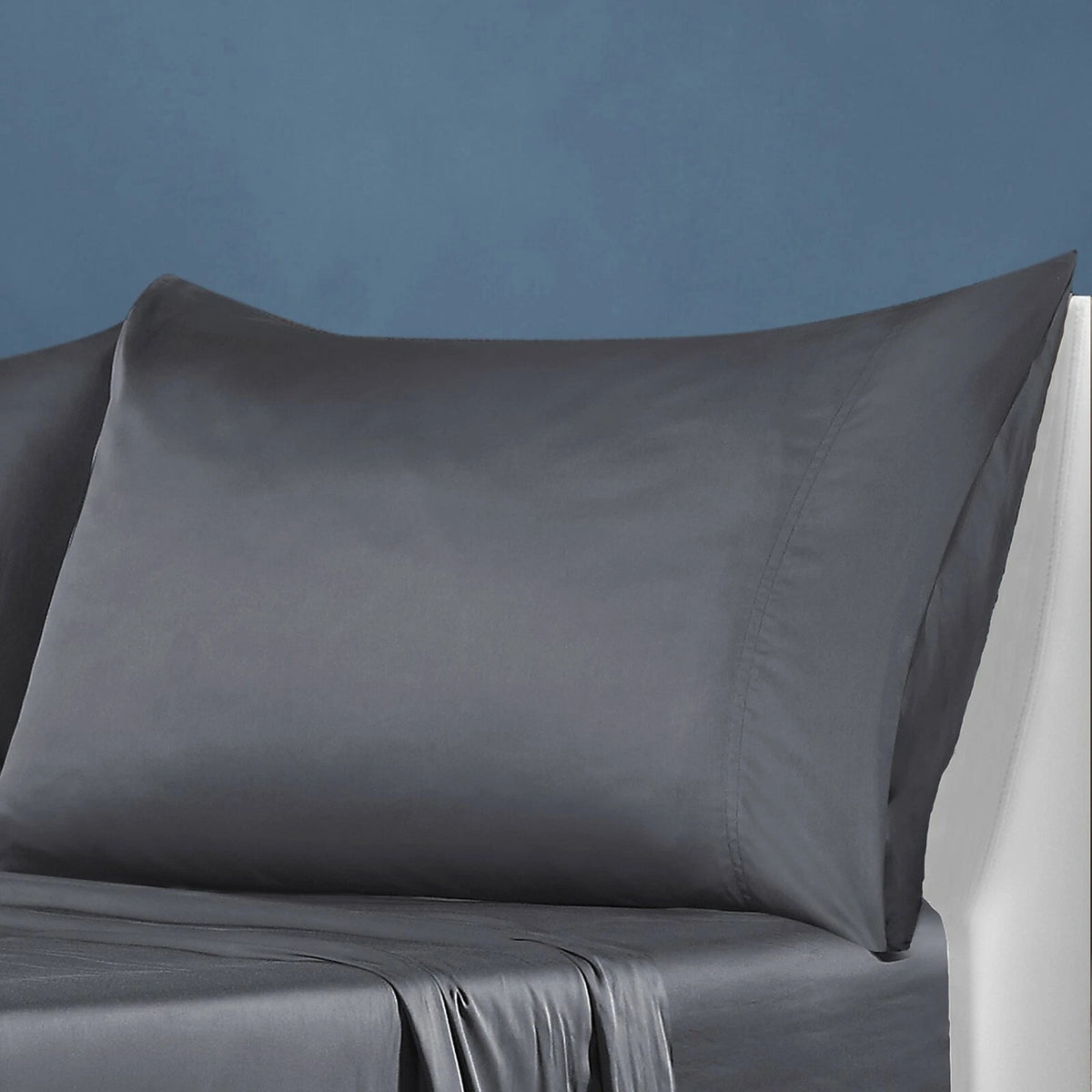 100% Bamboo Standard Pillowcase Charcoal