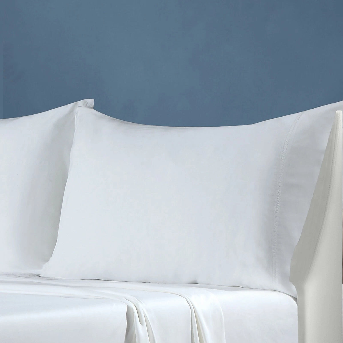 100% Bamboo Standard Pillowcase White