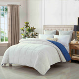 Winter Weight Super King Size Reversible Plush Soft Sherpa Comforter Quilt