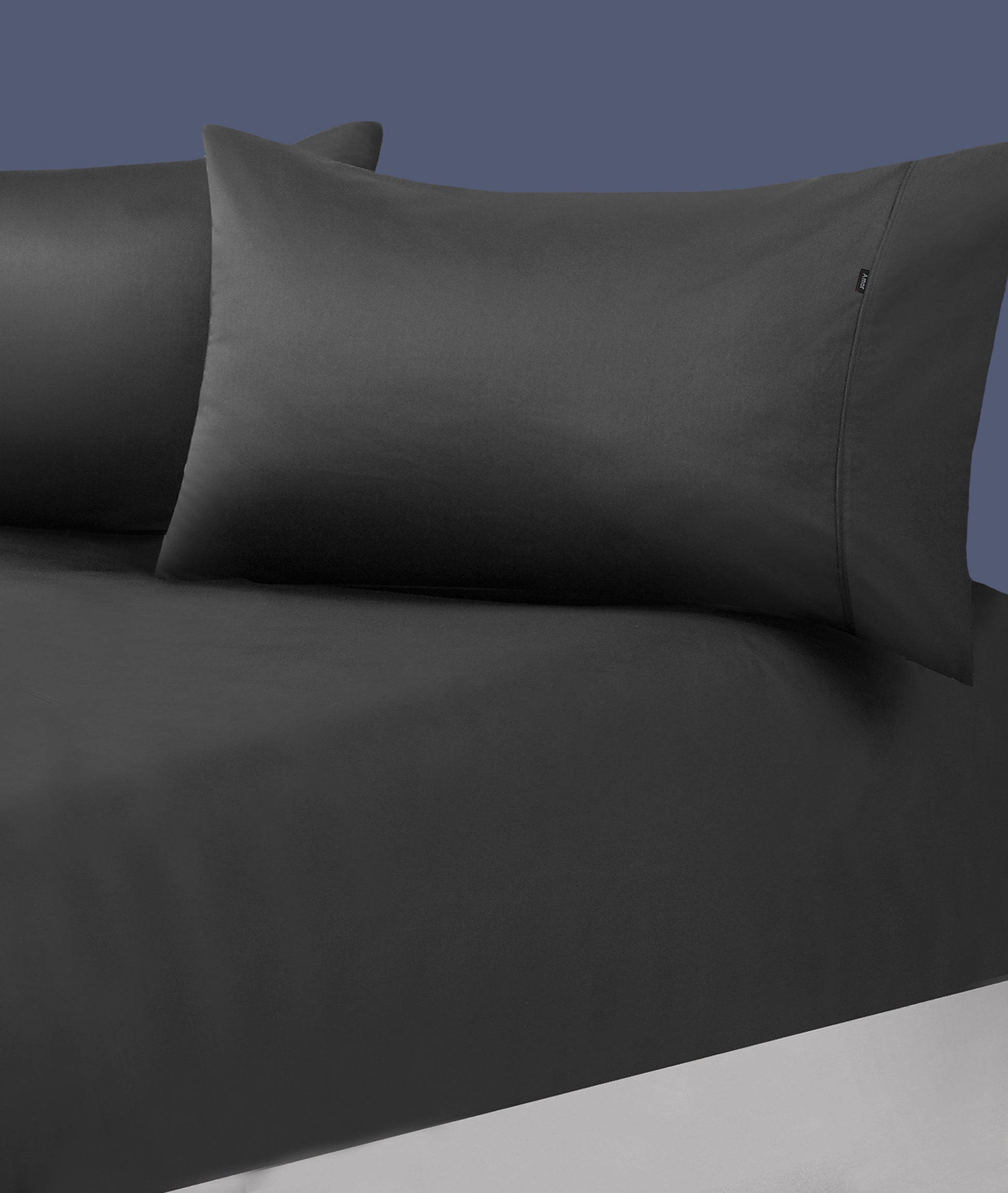 Amor 1000TC Premium 100% Egyptian Cotton 1 Fitted Sheet 2 Pillowcases Sets