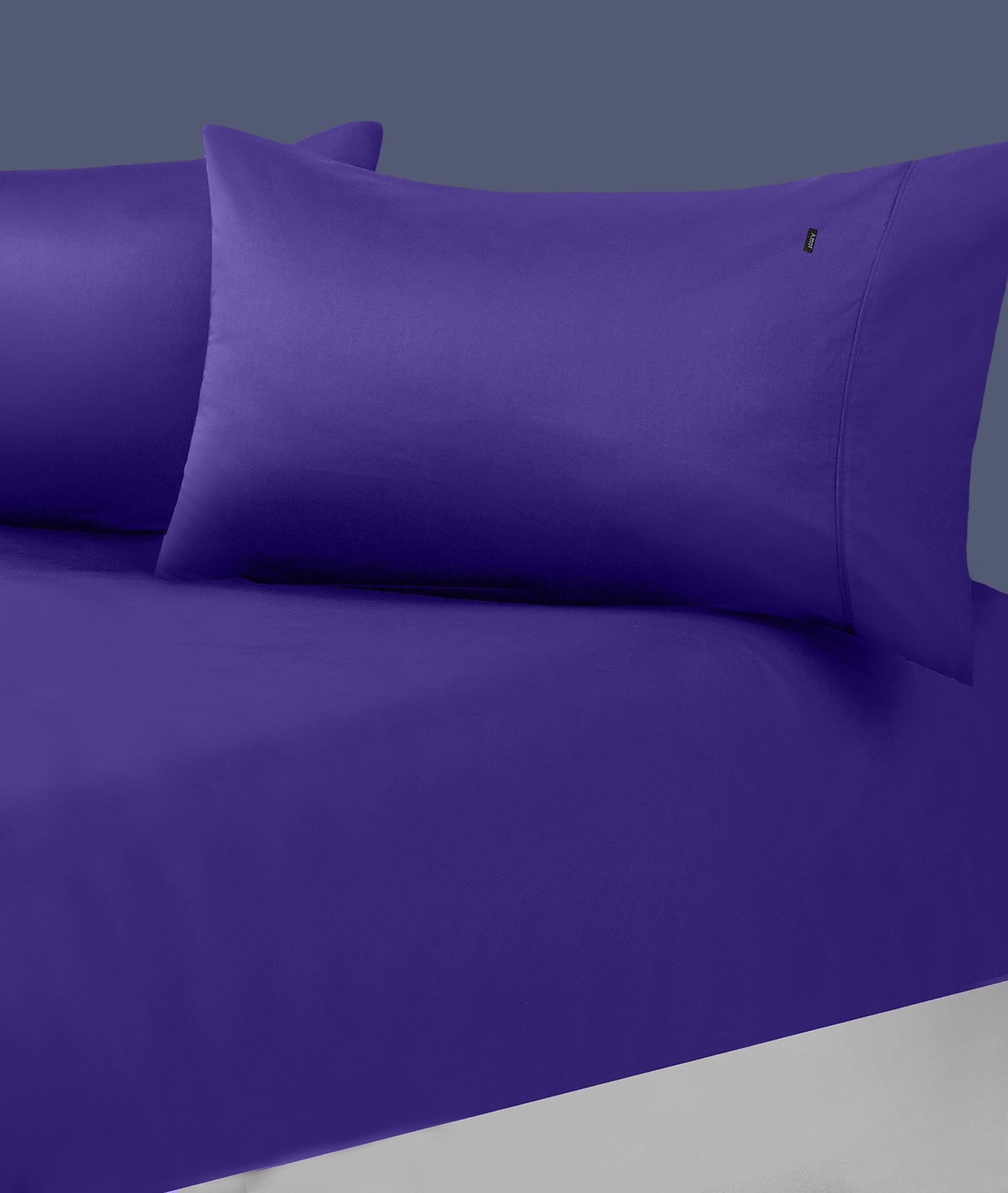 Amor 1000TC Premium 100% Egyptian Cotton 1 Fitted Sheet 2 Pillowcases Sets