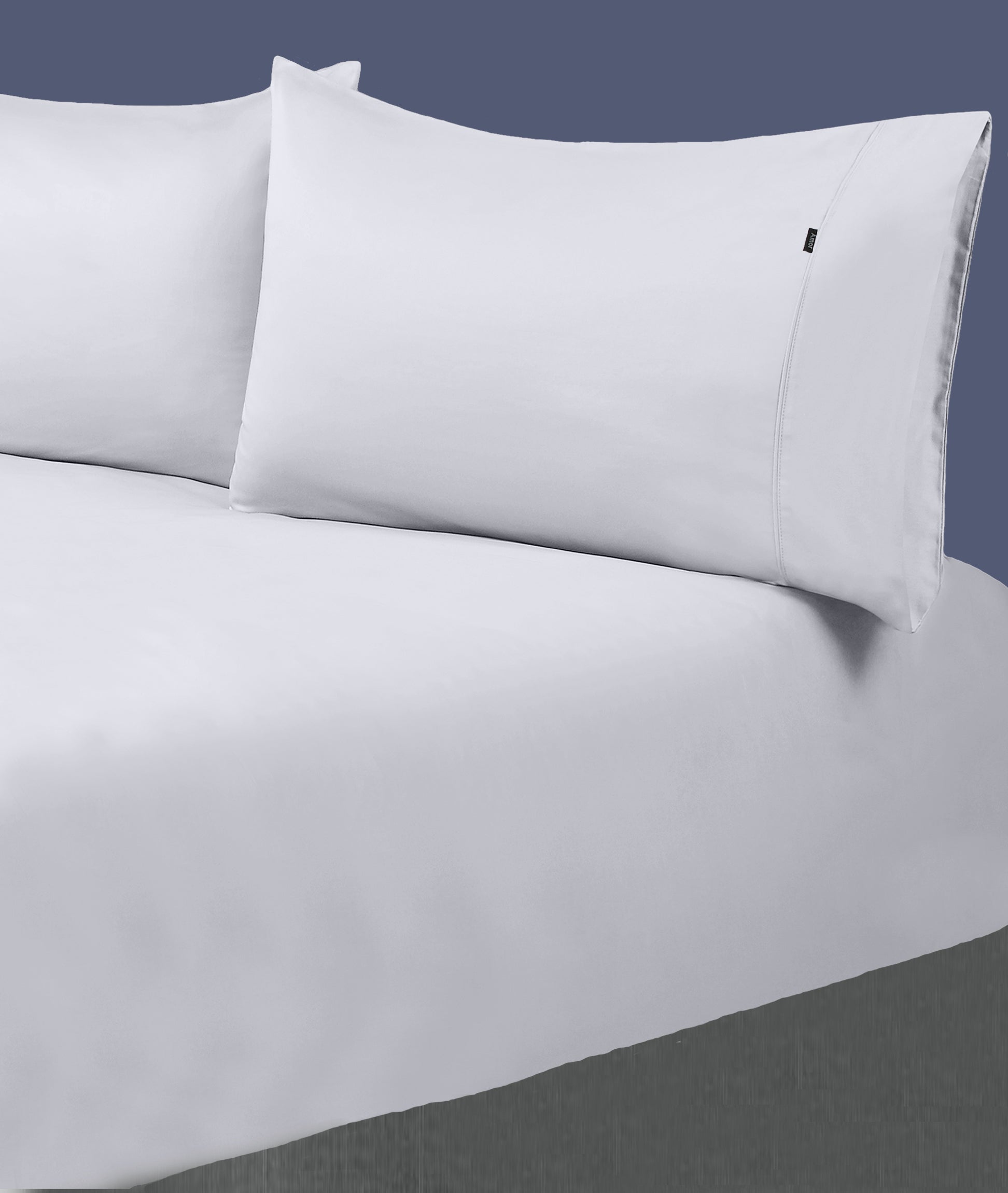 Amor 1000TC Premium 100% Egyptian Cotton 1 Fitted Sheet 2 Pillowcases Sets