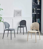4 Piece Dining/Cafe Chair in Beige