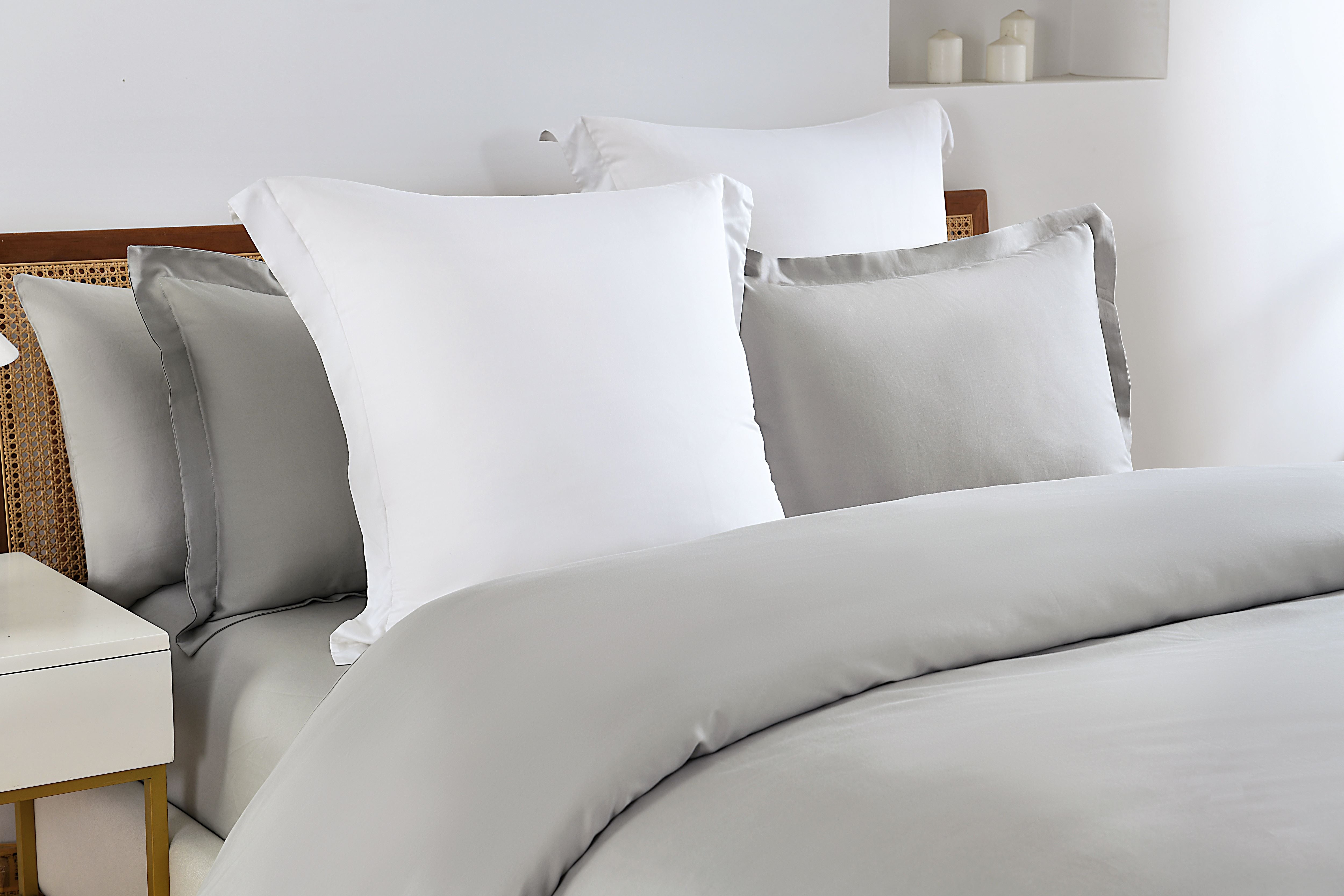 400TC 100% Premium Egyptian Cotton Duvet Cover & Fitted Sheet Set Pillowcases All Sizes