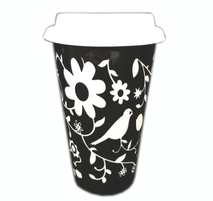 Double Insulated Mug-Bird BK