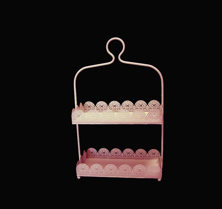 25x12x39 Laser Cut CakeStand ?Rectangle TwoTier PK