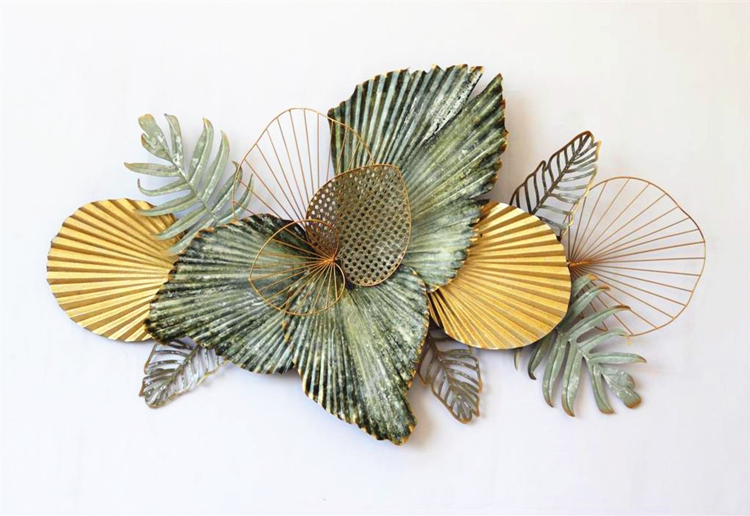 133cm Metal Wall Art Wall Decor Leaves in Autum HW02884