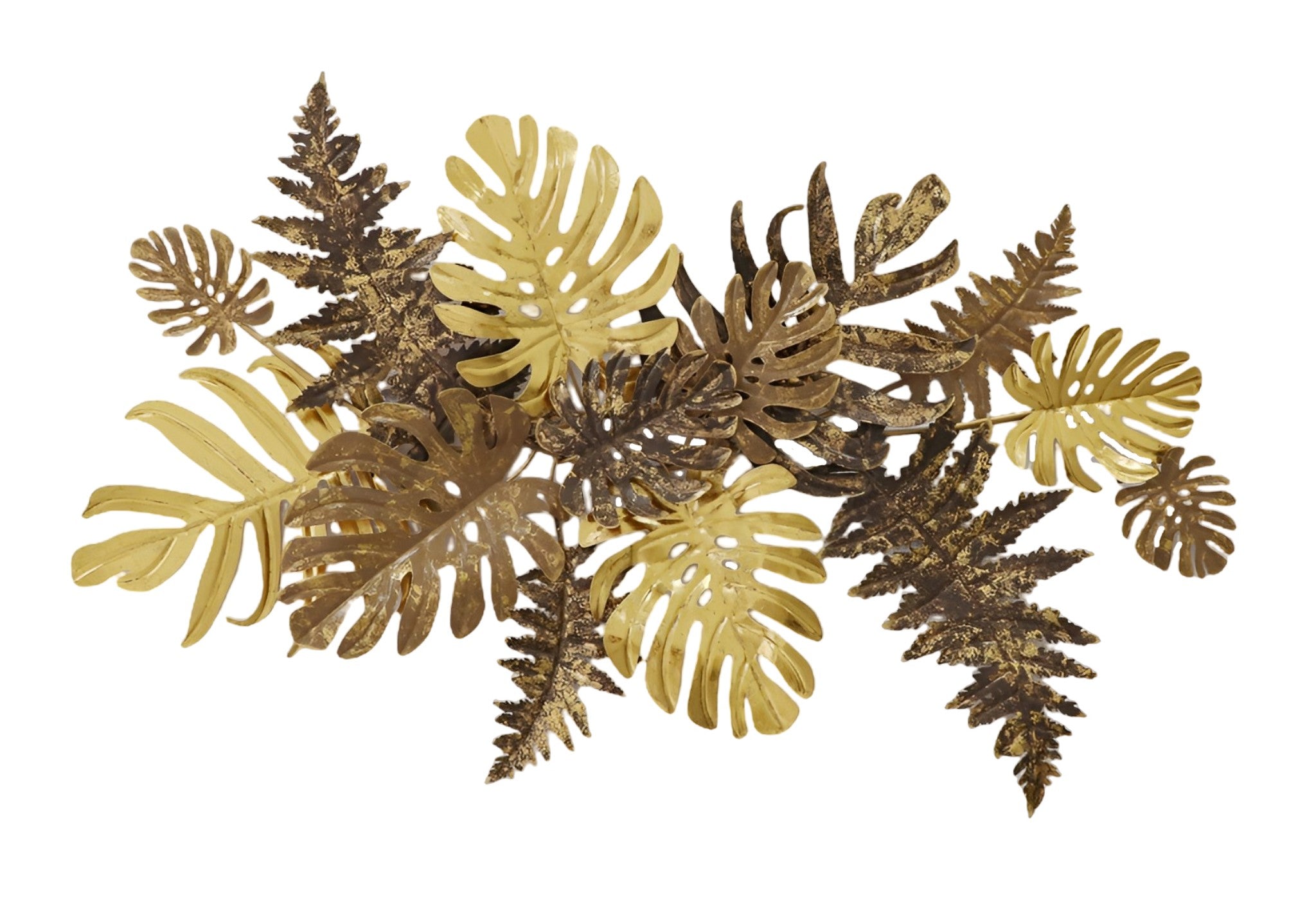 Metal Wall Art - Tropical Leaves HW02954