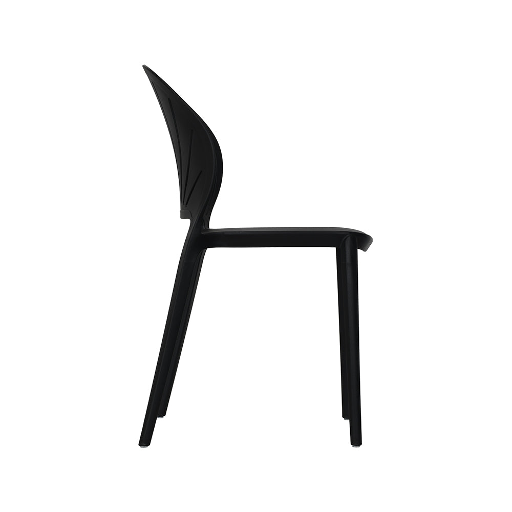 4 Piece Dining/Cafe  Chair in Black