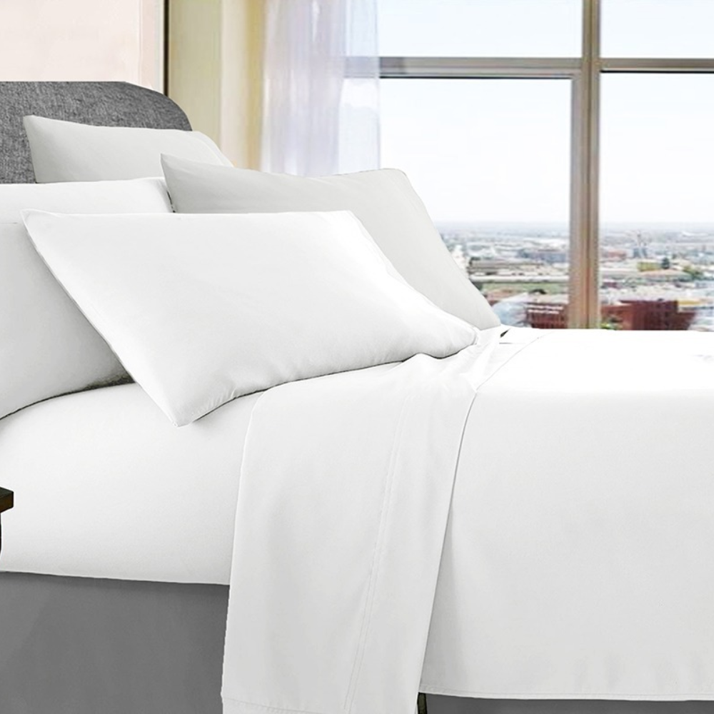 Opulence Ultra Soft Microfibre Sheet Sets Wrinkle Free All Size