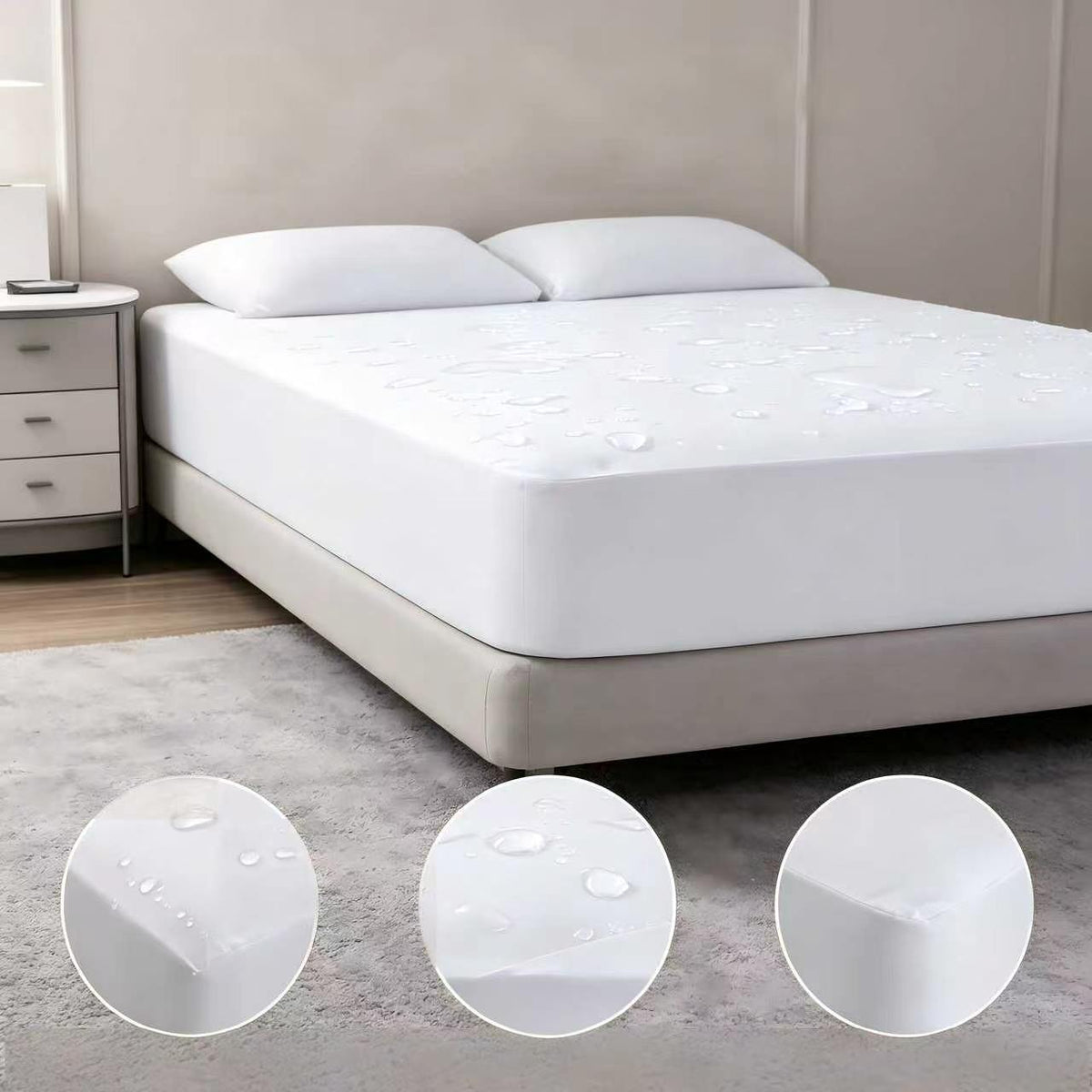 Microfibre Waterproof Mattress Protector