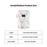 Small/Medium Egyptian Cotton Terry Toweling Bathrobe