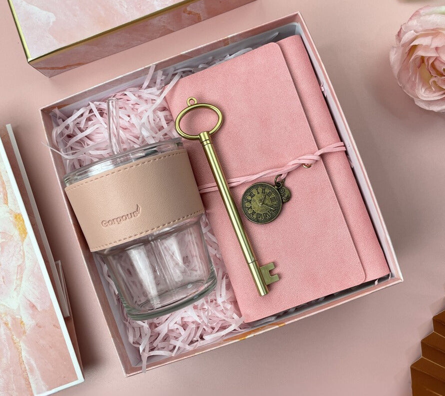 Gift Pack Hamper Cup Notebook for Girl Boy Friends Family Birthday Christmas Party