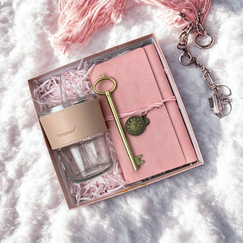 Gift Pack Hamper Cup Notebook for Girl Boy Friends Family Birthday Christmas Party