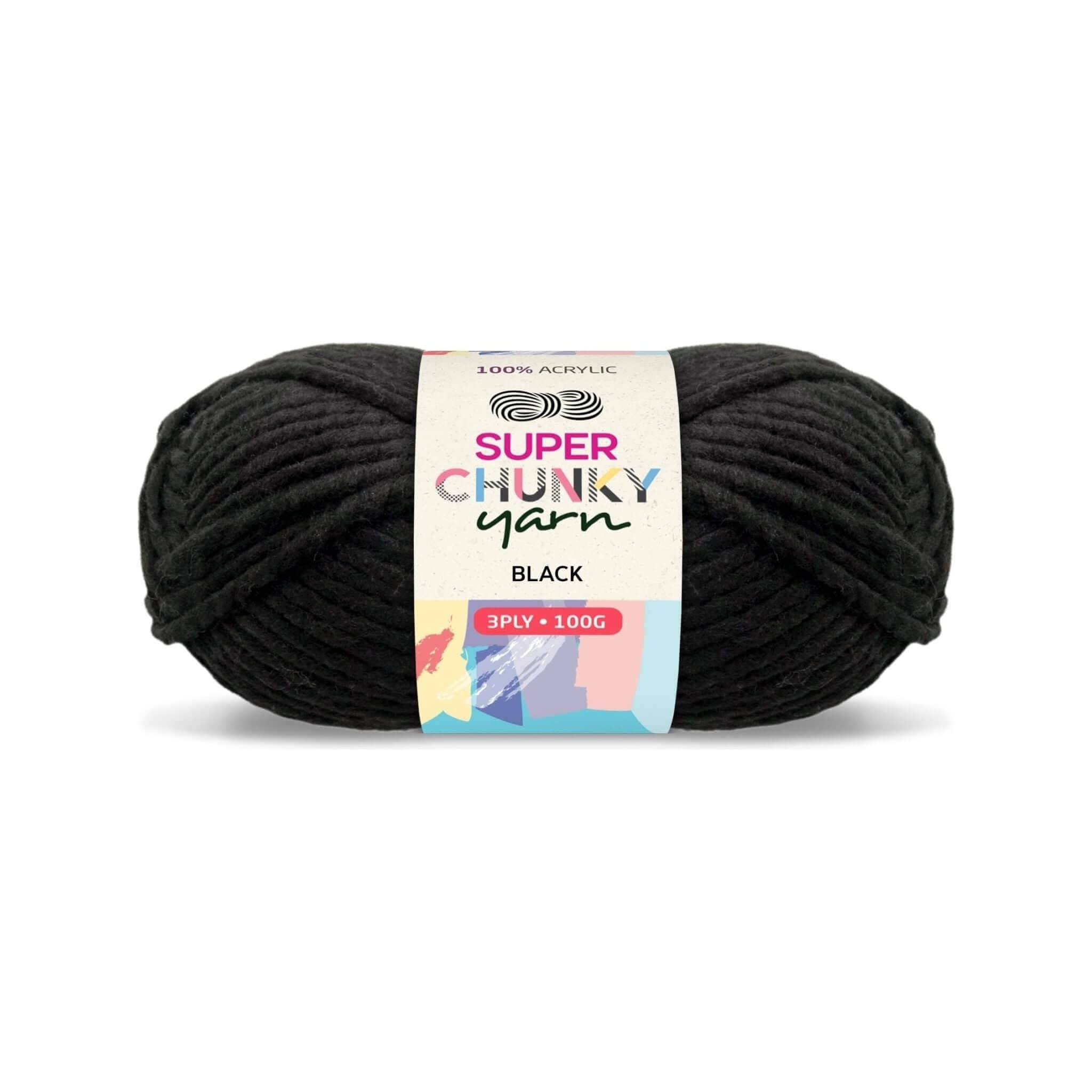 Super Chunky Acrylic Yarn 100g