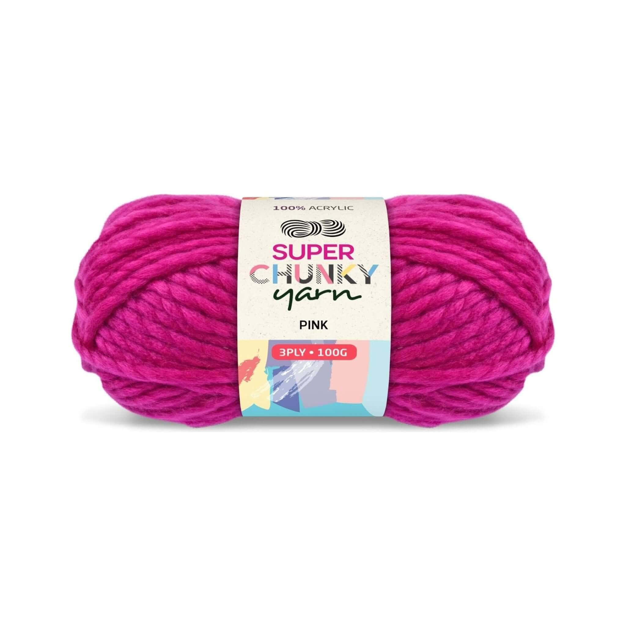 Super Chunky Acrylic Yarn 100g