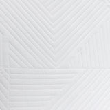 Home Fashion Geometry 3 PCS Soft Premium Bed Embossed Coverlet
