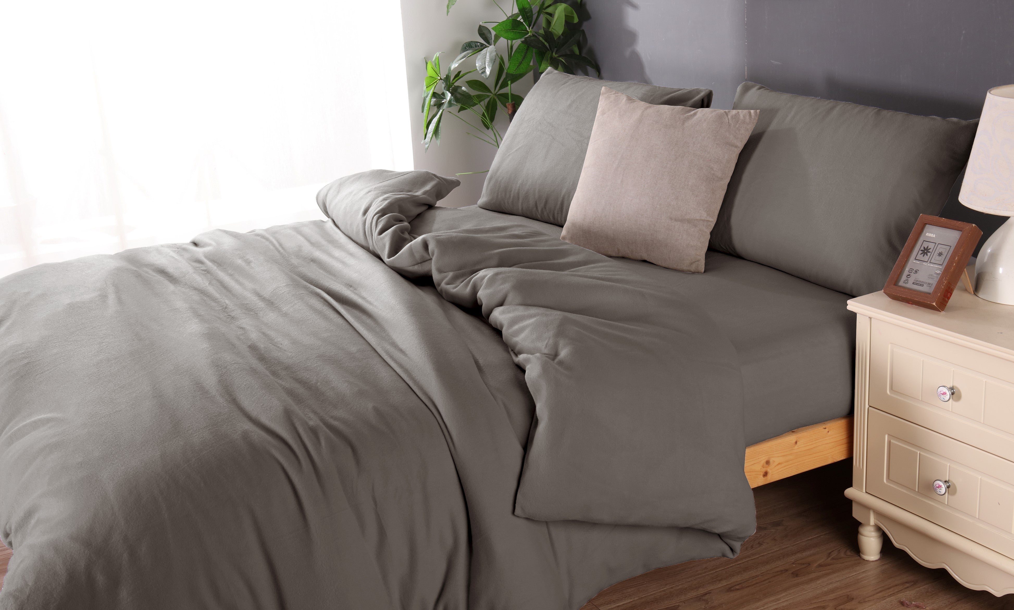 Microflannel Thermal Duvet Cover & Fitted Sheet SET