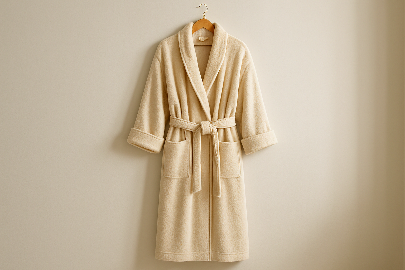 Long bathrobe