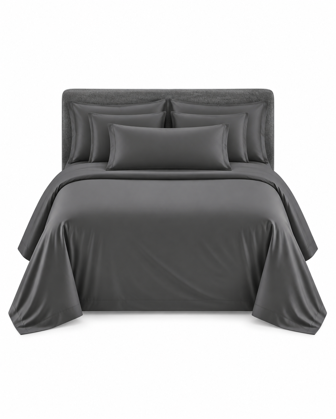 Belisma Ultra Soft Microfibre Sheet Sets Wrinkle Free All Size Charcoal
