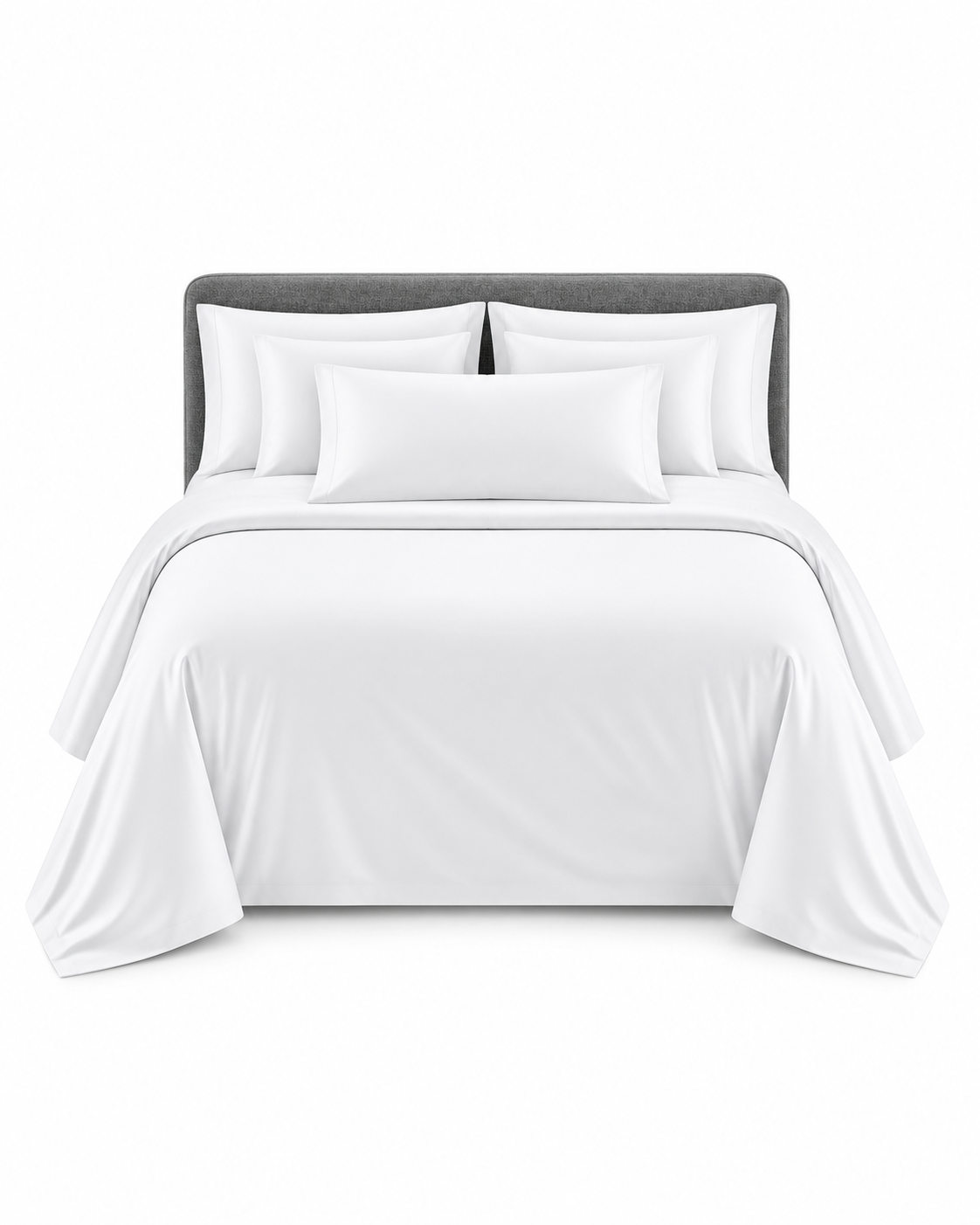 Belisma Ultra Soft Microfibre Sheet Sets Wrinkle Free All Size White