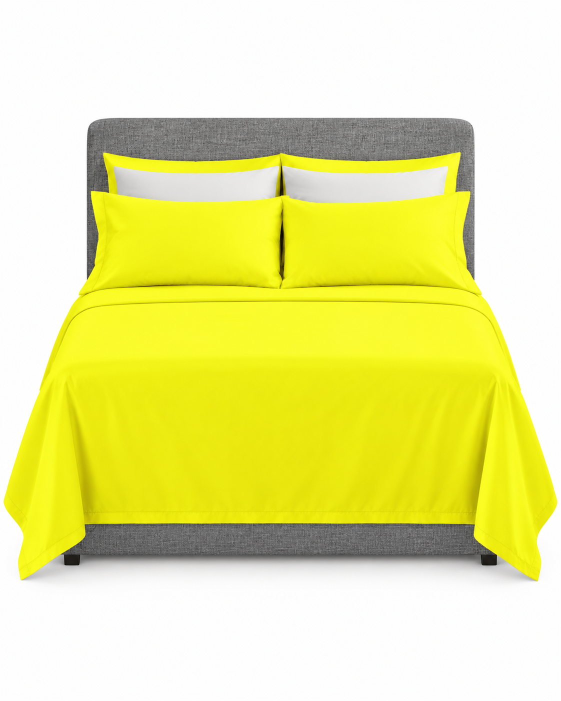 Belisma Ultra Soft Microfibre Sheet Sets Wrinkle Free All Size Yellow
