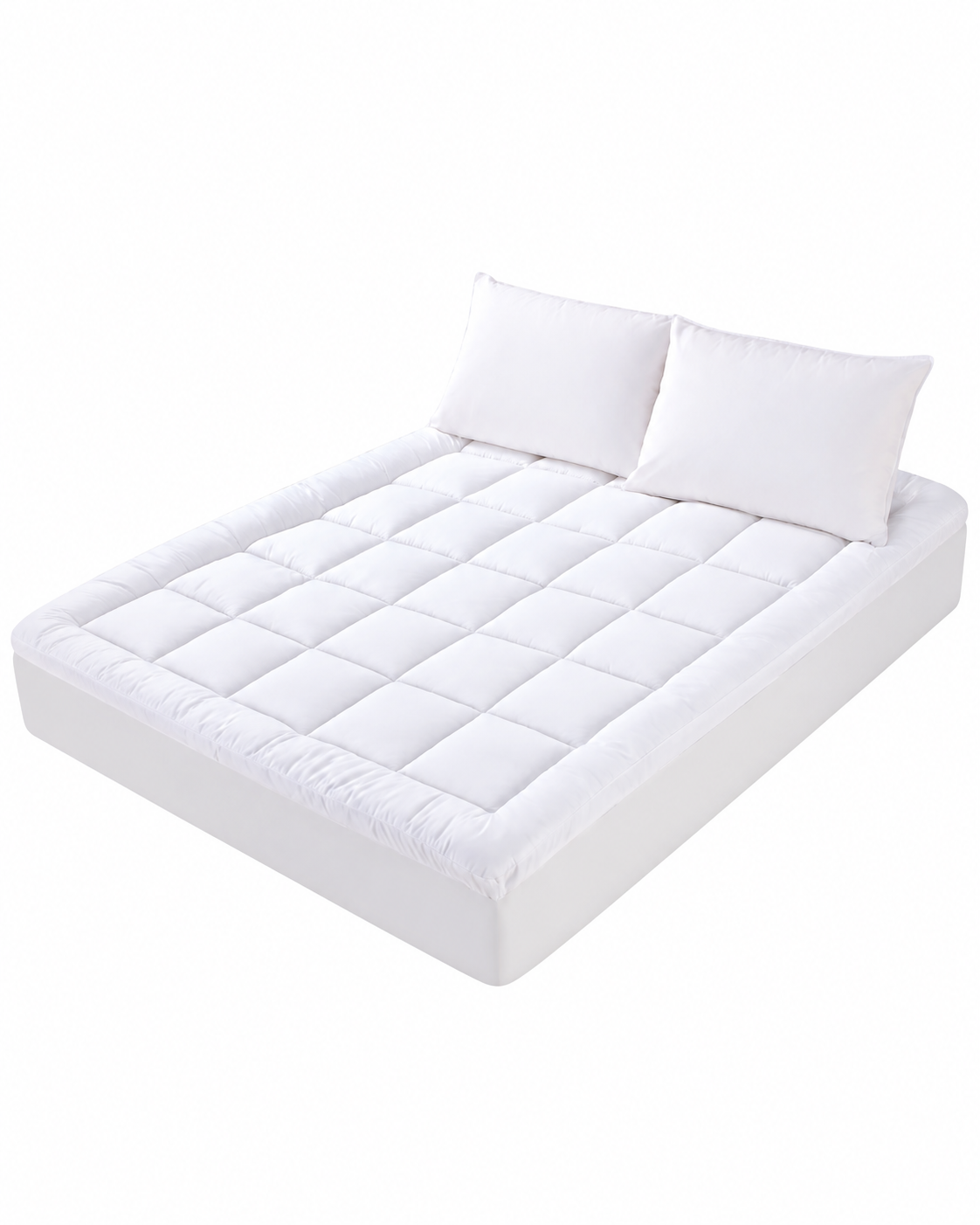 1000GSM Bamboo Cotton Fitted Mattress Topper