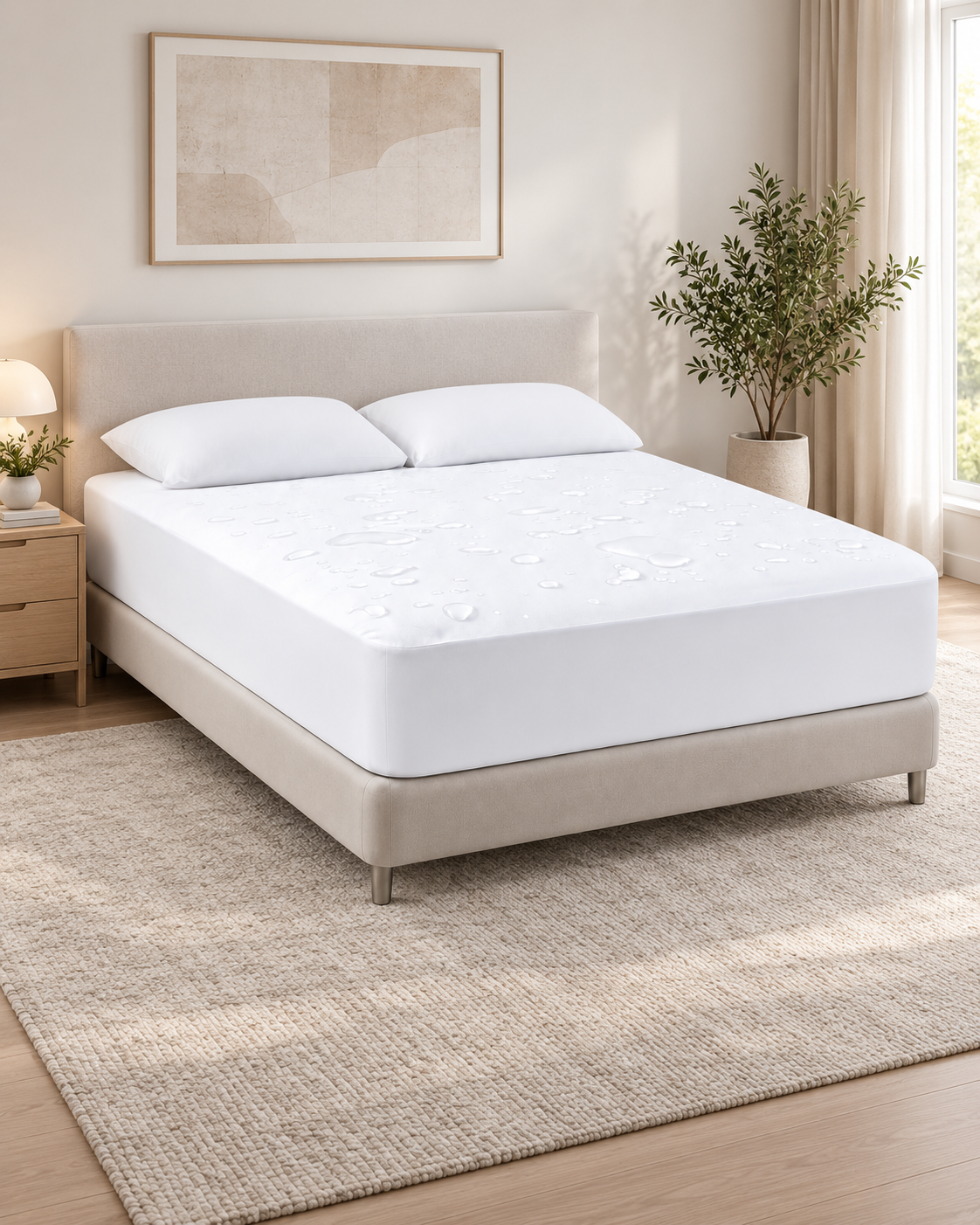 Microfibre Waterproof Mattress Protector