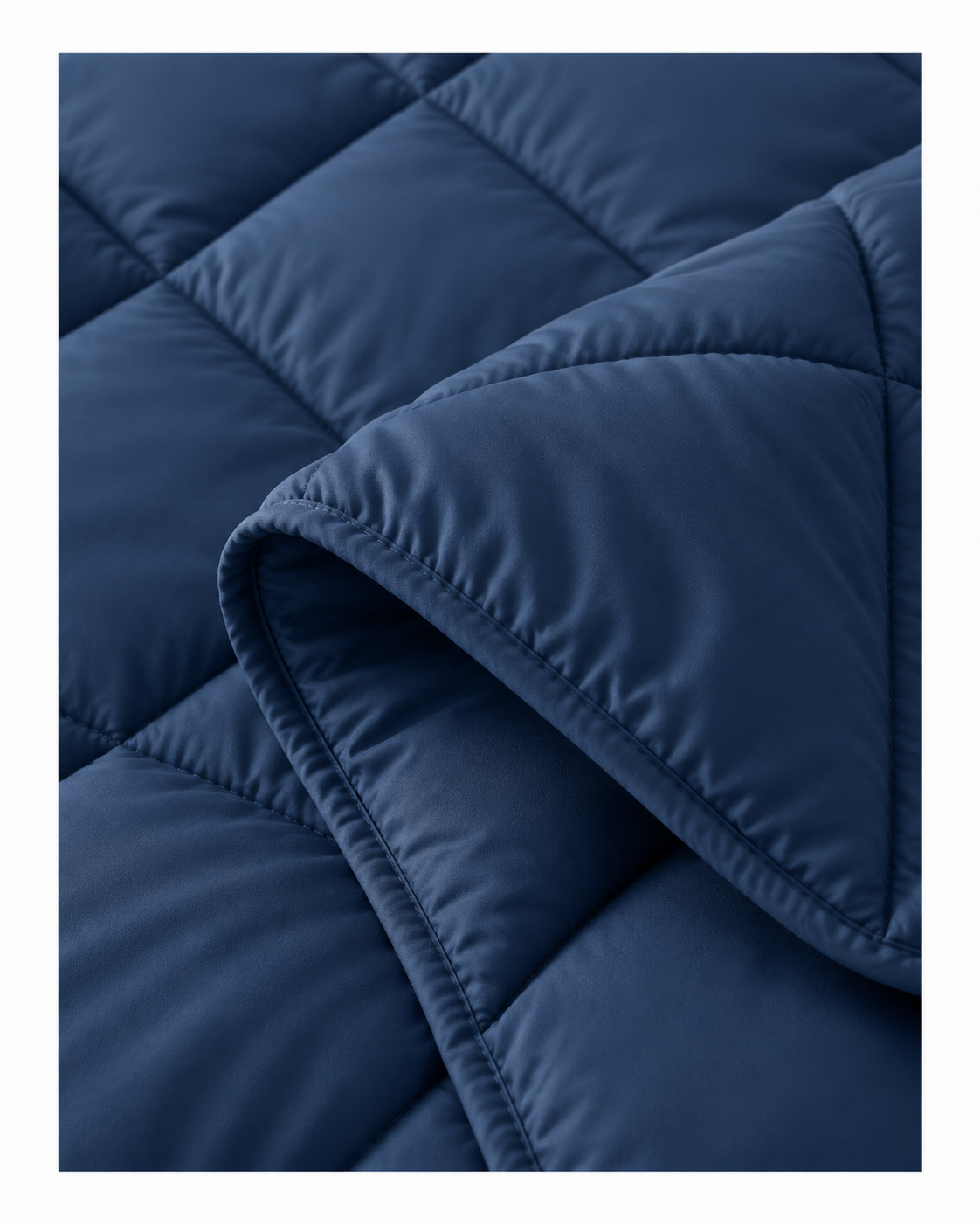 Solid Bedding Comforters, Down Alternative Bamboo Comforter Quilt Blanket Navy