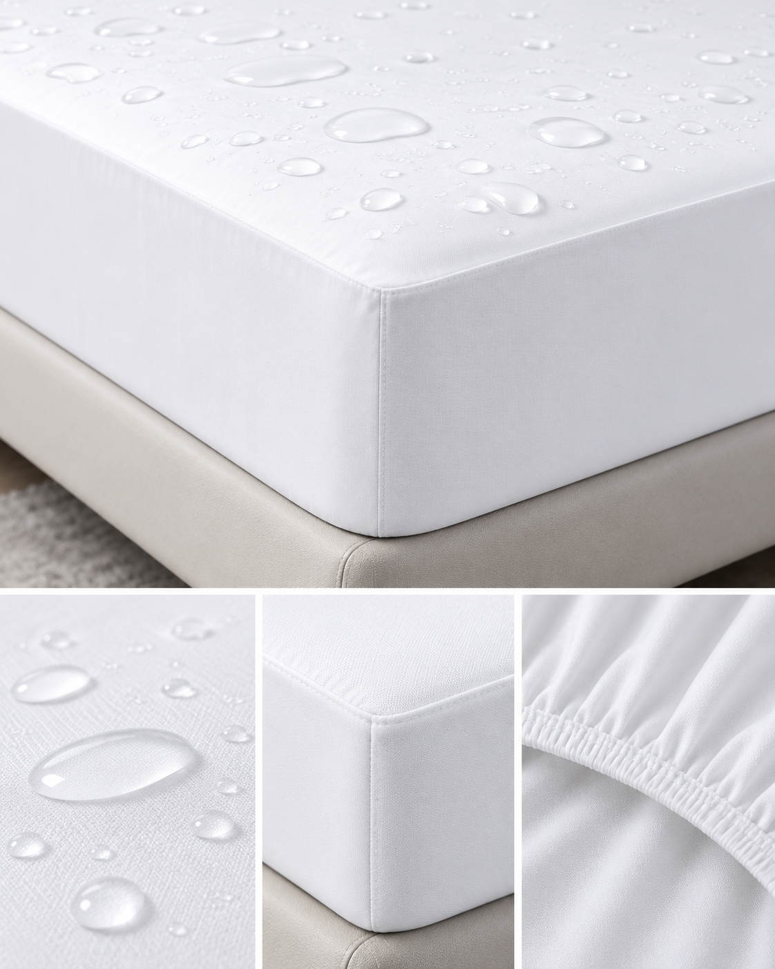 Microfibre Waterproof Mattress Protector