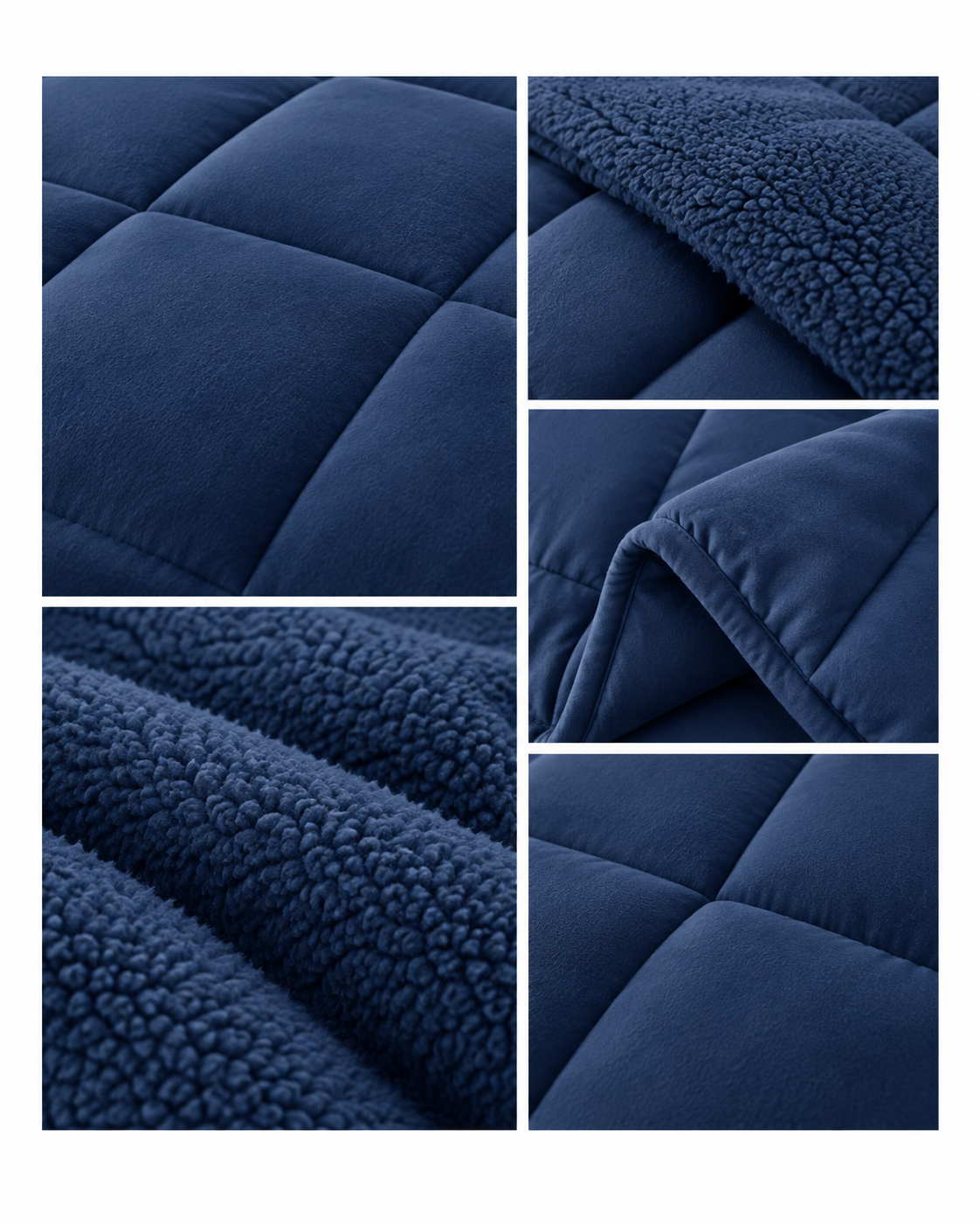 Ultra Soft & Extra Warm Milk Fleece Comforter with Reverse QB
