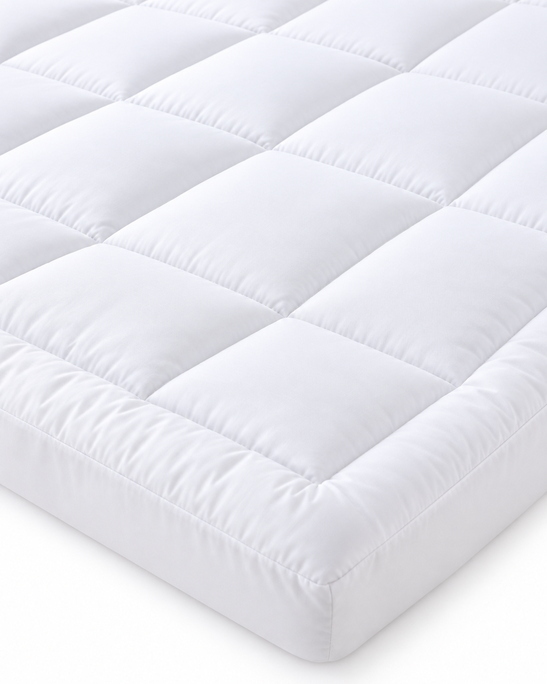 bamboo cotton fitted mattress topper king