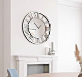 60cm New Hand Made Mirror Clock