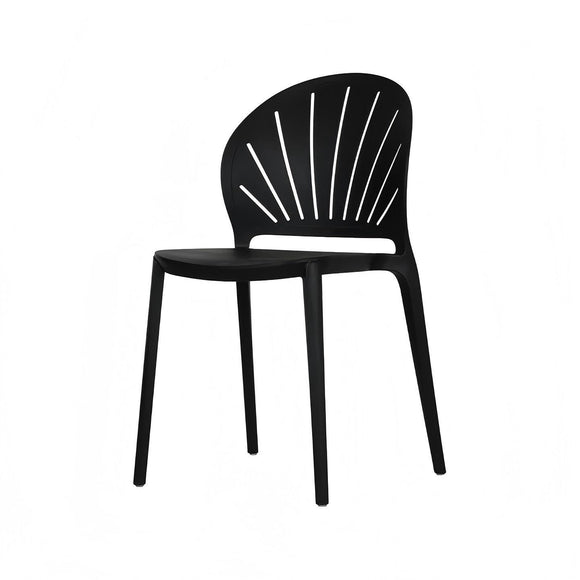 4 Piece Dining/Cafe  Chair in Black