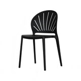 4 Piece Dining/Cafe  Chair in Black