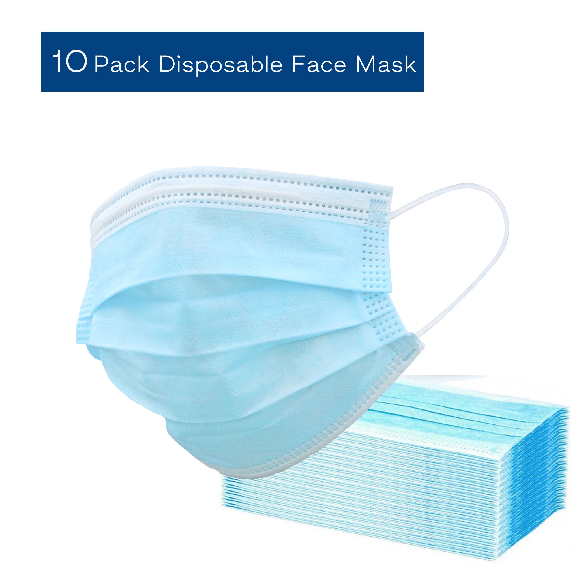 Disposable 3-Ply Face Mask
