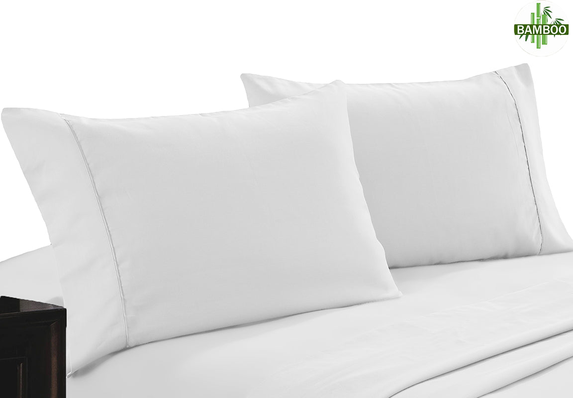 400 Thread Count Bamboo Cotton Twin Pack Pillowcase